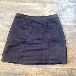 🖤 Velour Mini Skirt Zip Back 🖤